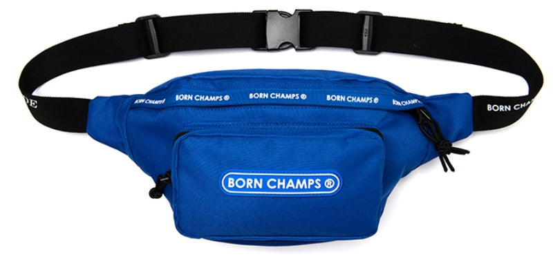 ボーンチャンプス(BORN CHAMPS) TWO LINE WAIST BAG CESFMBG04BL