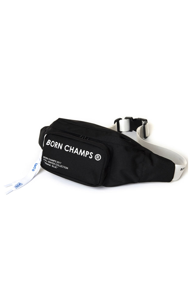 ボーンチャンプス(BORN CHAMPS)  BC WAIST BAG BLACK CERFMBG02BK