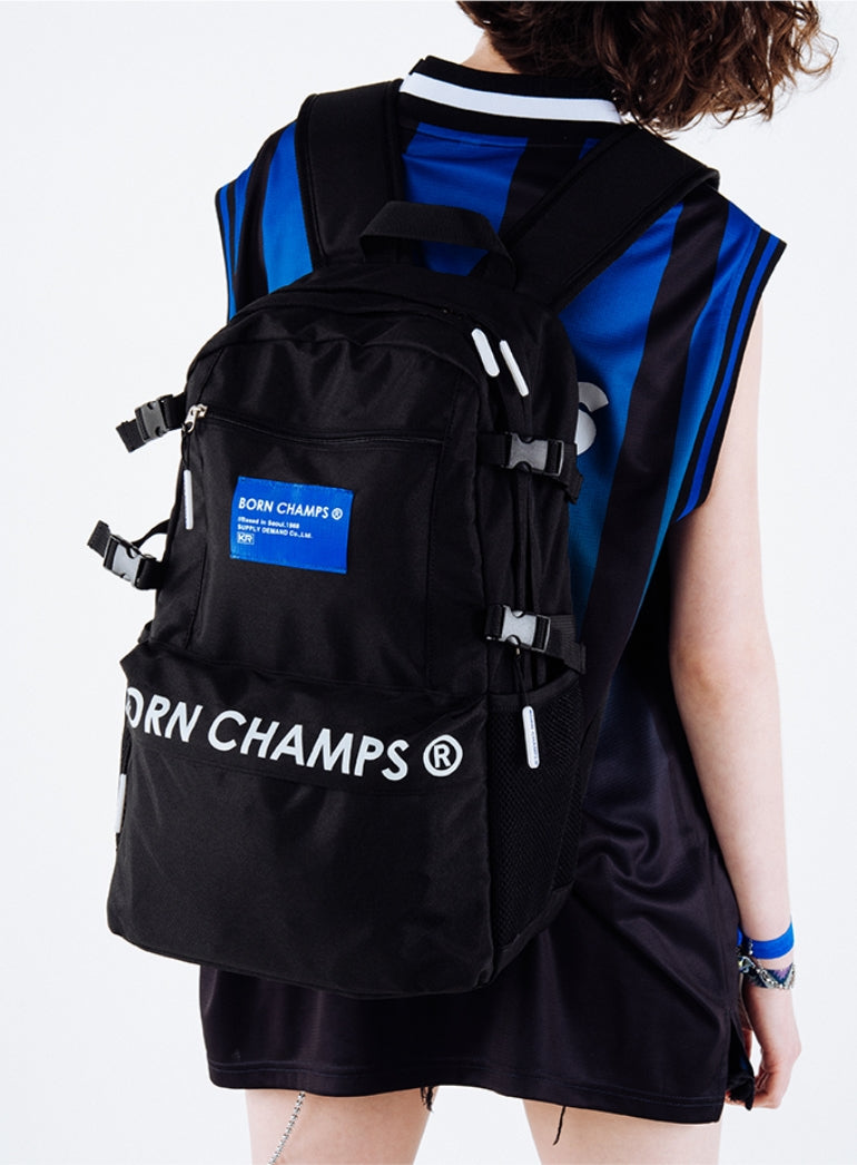 ボーンチャンプス(BORN CHAMPS) BC TIME BACKPACK BLACK CERFMBG06BK