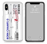 ボーンチャンプス(BORN CHAMPS)   TICKET I PHONE CASE