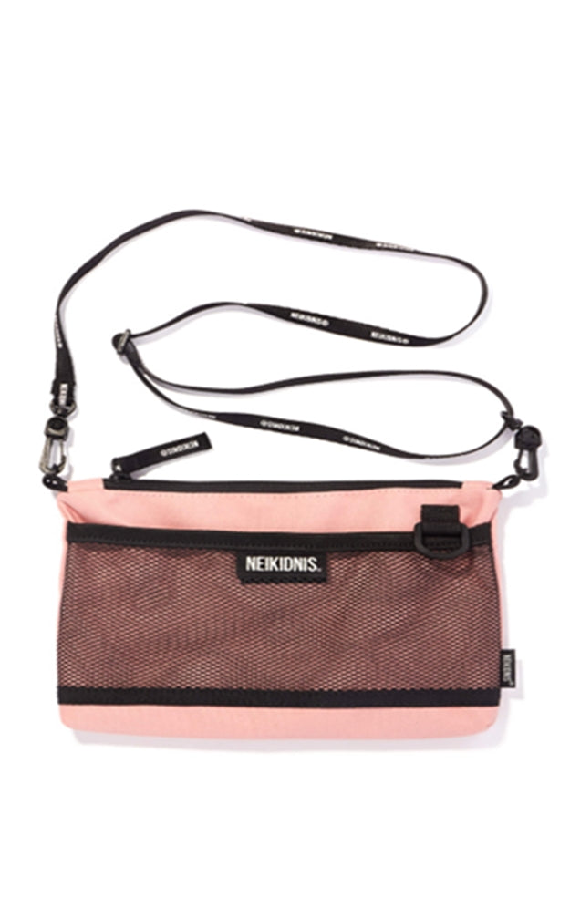 ネイキドニス(NEIKIDNIS)  MESH SACOSHE / INDI PINK