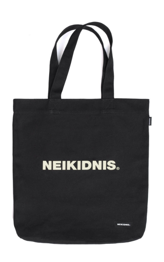 ネイキドニス(NEIKIDNIS)  BOLD LOGO ECO BAG / BLACK