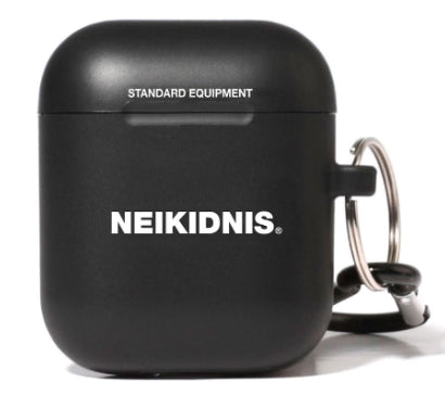 ネイキドニス(NEIKIDNIS)  BOLD LOGO AIRPOD CASE / BLACK