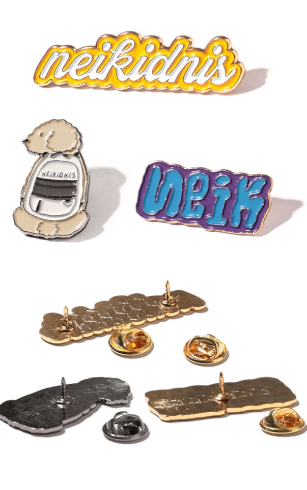 ネイキドニス(NEIKIDNIS) PIN SET 01 (3PCS)