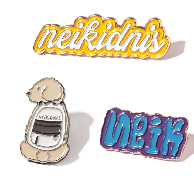 ネイキドニス(NEIKIDNIS) PIN SET 01 (3PCS)