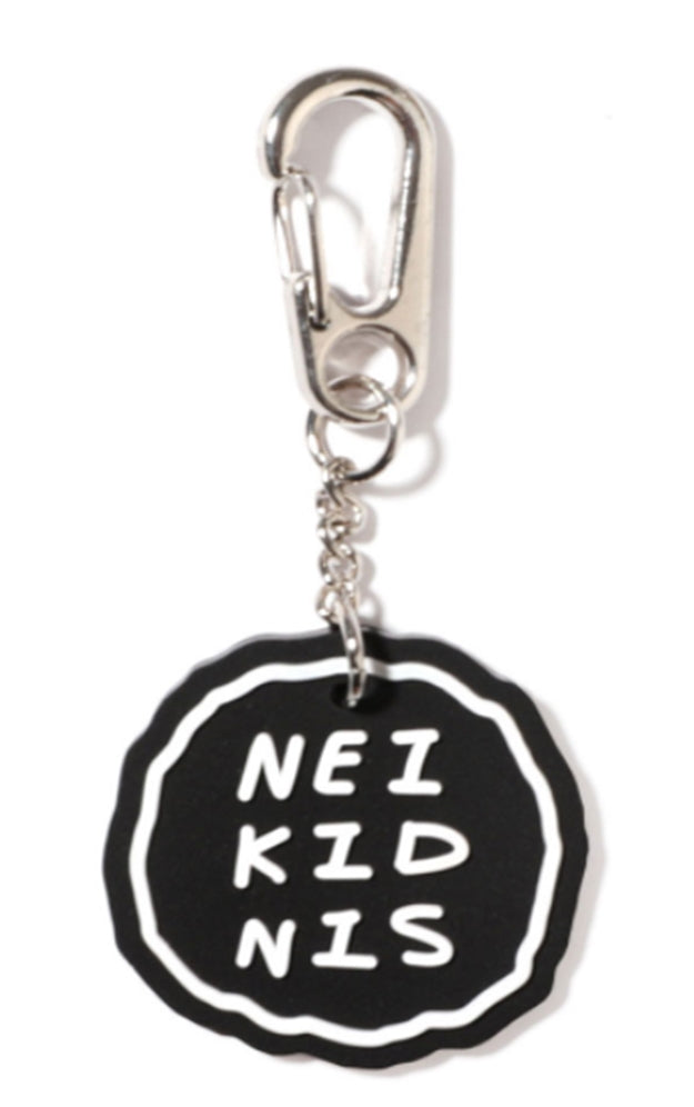 ネイキドニス(NEIKIDNIS)  CAKE LOGO RUBBER KEY RING / BLACK