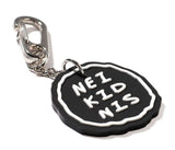 ネイキドニス(NEIKIDNIS)  CAKE LOGO RUBBER KEY RING / BLACK