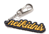 ネイキドニス(NEIKIDNIS) LETTERING RUBBER KEY RING / NAVY