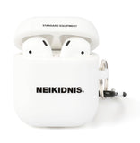 ネイキドニス(NEIKIDNIS)  AIRPOD CASE & KEY RING SET / WHITE