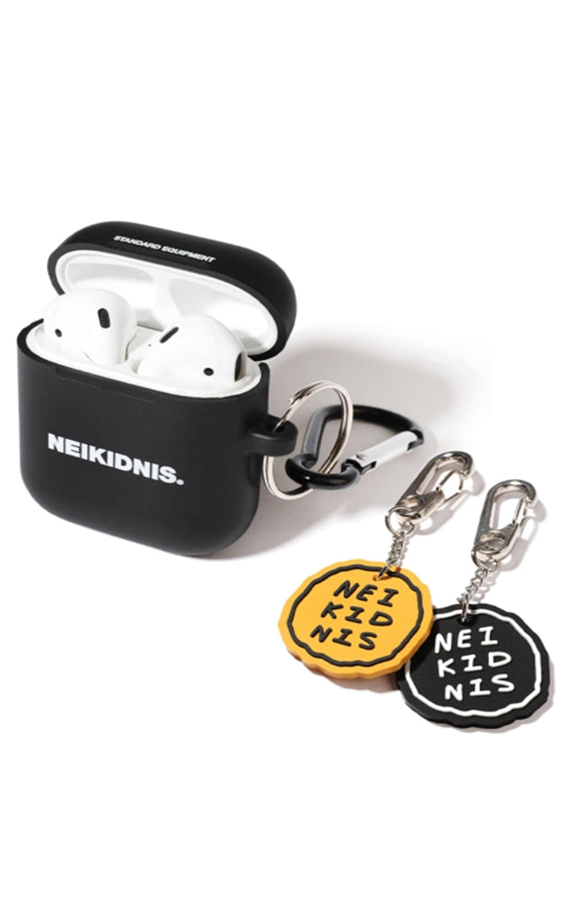 ネイキドニス(NEIKIDNIS)  AIRPOD CASE & KEY RING SET / BLACK
