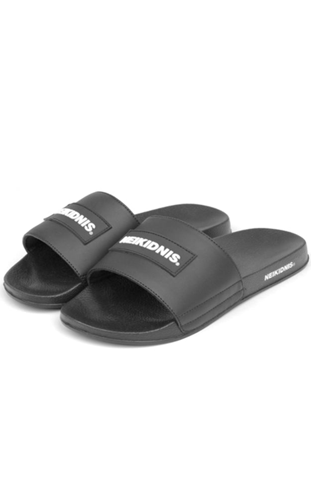 ネイキドニス(NEIKIDNIS) RUBBER LOGO SLIDE / BLACK