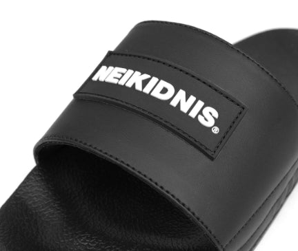 ネイキドニス(NEIKIDNIS) RUBBER LOGO SLIDE / BLACK