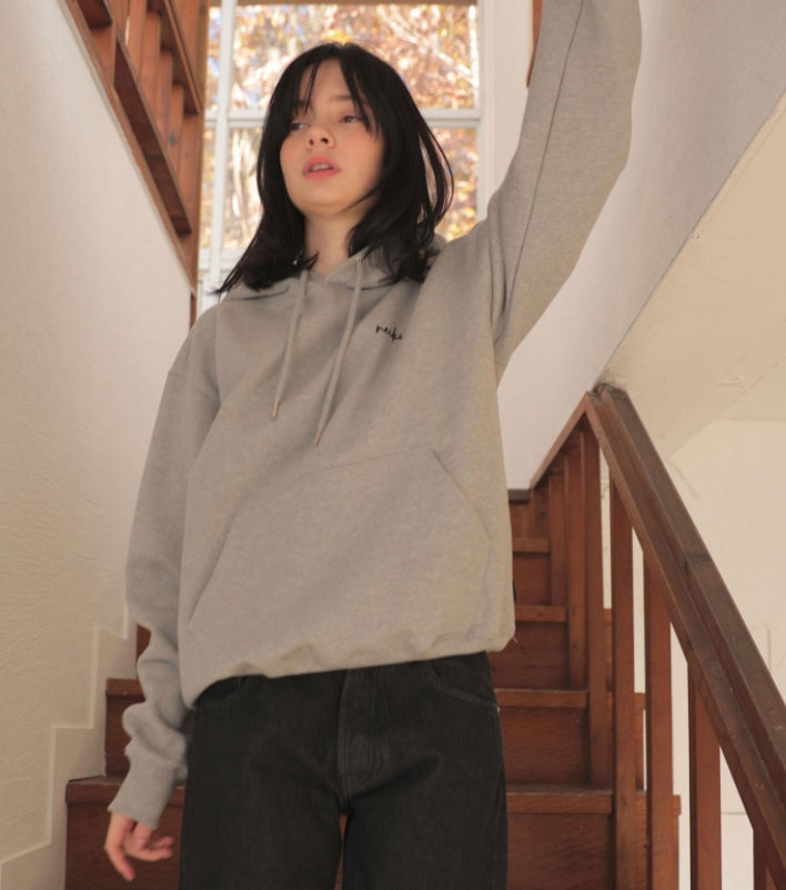 ネイキドニス(NEIKIDNIS) MULTI LOGO HOODIE / GRAY