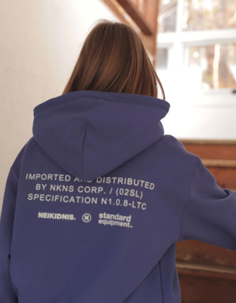 ネイキドニス(NEIKIDNIS) SIGNATURE HOODIE / PURPLE