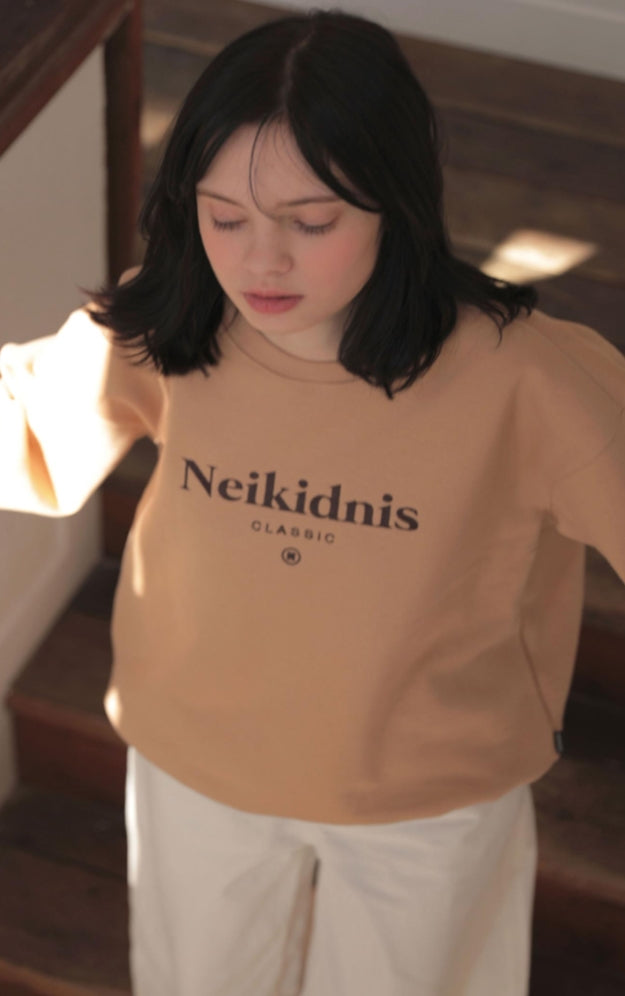 ネイキドニス(NEIKIDNIS)   SERIF SWEAT SHIRT / BEIGE