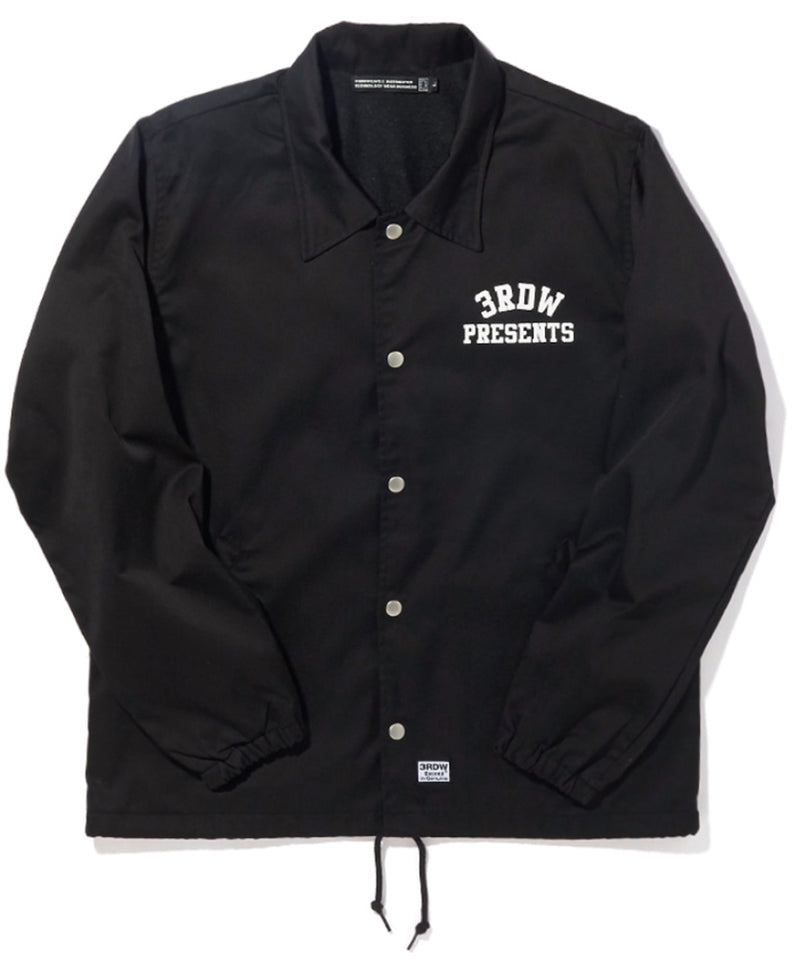 サードウェーブ(3RD WEAVE )  RISING LOGO COACH JACKET / BEIGE