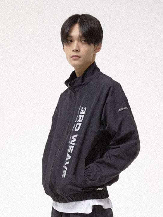 サードウェーブ(3RD WEAVE ) SPORT LOGO TRACK JACKET / BLACK
