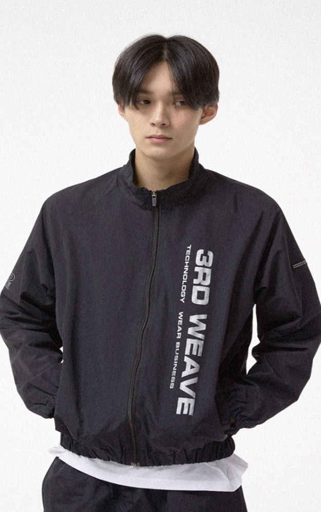 サードウェーブ(3RD WEAVE ) SPORT LOGO TRACK JACKET / BLACK