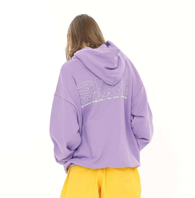 サードウェーブ(3RD WEAVE )  ELLIPTIC LOGO PULLOVER HOODIE / ULTRA VIOLET
