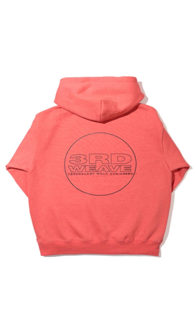 サードウェーブ(3RD WEAVE ) CIRCLE LOGO HOODIE / PEACH