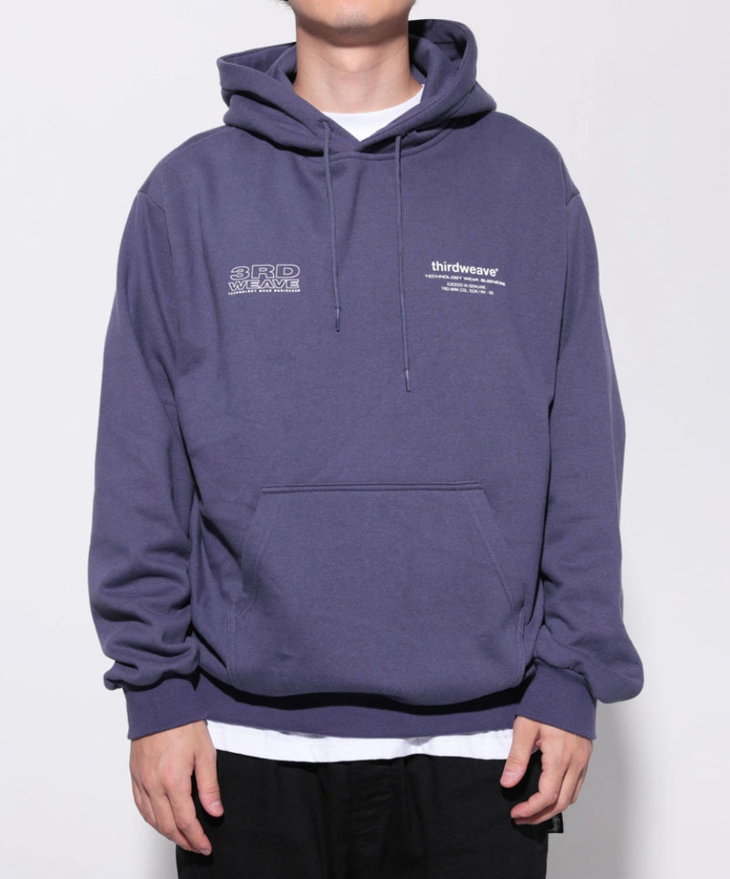 サードウェーブ(3RD WEAVE ) TRIPLE LOGO HOODIE / PURPLE