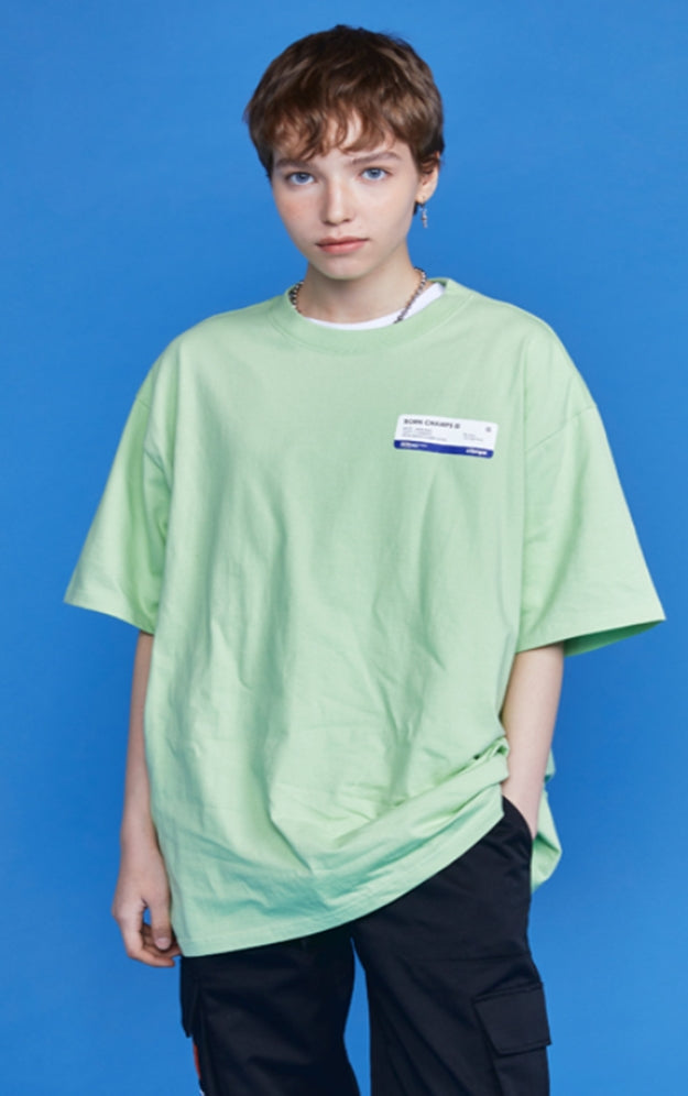 ボーンチャンプス(BORN CHAMPS)　BC LABEL OVERFIT TEE CETBMTS16LI