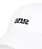 サードウェーブ(3RD WEAVE ) WV LOGO BALL CAP / WHITE