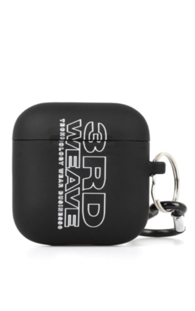 サードウェーブ(3RD WEAVE ) VERTICAL LOGO AIRPOD CASE / BLACK