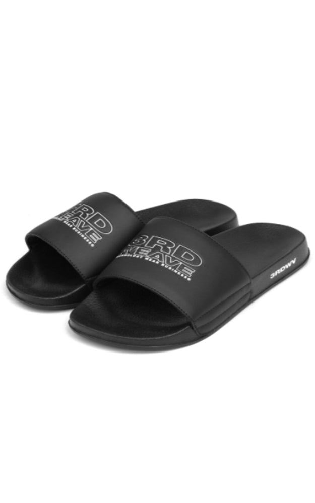 サードウェーブ(3RD WEAVE ) LOGO SLIDE / BLACK