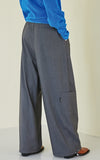 イーエスシースタジオ(ESC STUDIO)  Pintuck wide pants(grey)