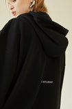 イーエスシースタジオ(ESC STUDIO)  Pintuck anorak hood (black)