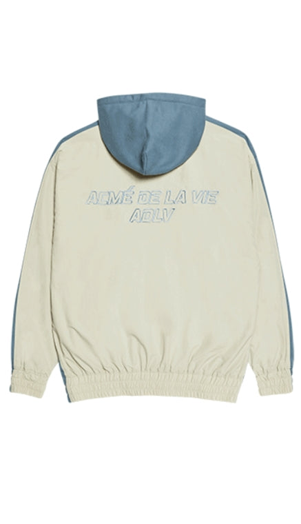 アクメドラビ(acme' de la vie)  MULTICUT TRAINING HOODIE ZIPUP INDIGO BLUE