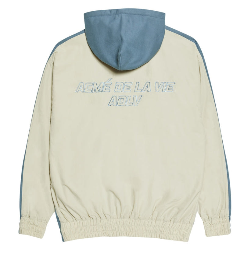 アクメドラビ(acme' de la vie)  MULTICUT TRAINING HOODIE ZIPUP INDIGO BLUE