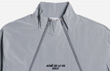 アクメドラビ(acme' de la vie)  OUTPOCKET WOVEN ANORAK GREY