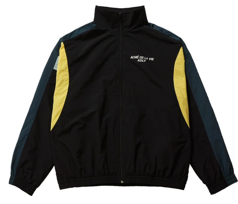 アクメドラビ(acme' de la vie)  MULTICOLOR WOVEN SETUP JACKET BLACK
