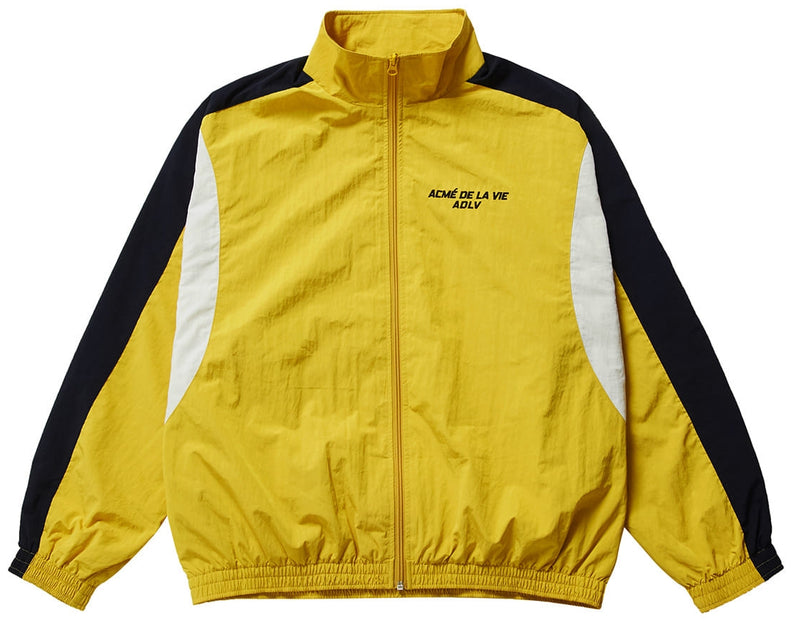 アクメドラビ(acme' de la vie)  MULTICOLOR WOVEN SETUP JACKET YELLOW