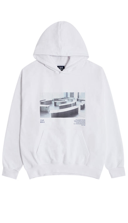 アクメドラビ(acme' de la vie)  LOG X ADLV LOGIN HOODIE WHITE