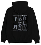アクメドラビ(acme' de la vie)  LOG X ADLV PIECE OF MEMORY HOODIE BLACK