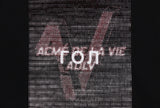 アクメドラビ(acme' de la vie)  LOG X ADLV DOCKING LONG SLEEVE T-SHIRT BLACK