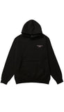 アクメドラビ(acme' de la vie)  BASIC LOGO EMBROIDERY HOODIE BLACK