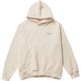 アクメドラビ(acme' de la vie)  BASIC LOGO EMBROIDERY HOODIE IVORY