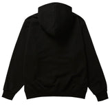 アクメドラビ(acme' de la vie)  PAISLEY LOGO EMBROIDERY HOODIE BLACK