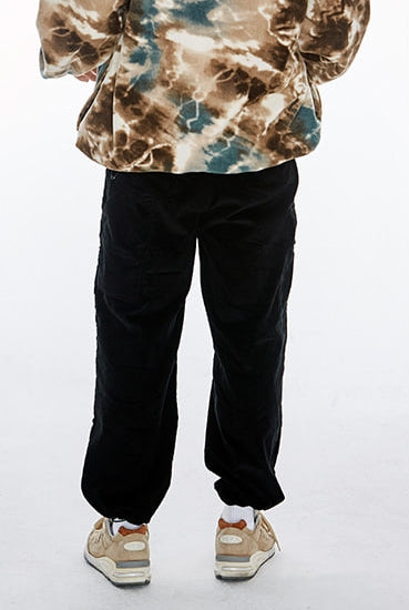 アクメドラビ(acme' de la vie)   CORDUROY STRING PANTS BLACK