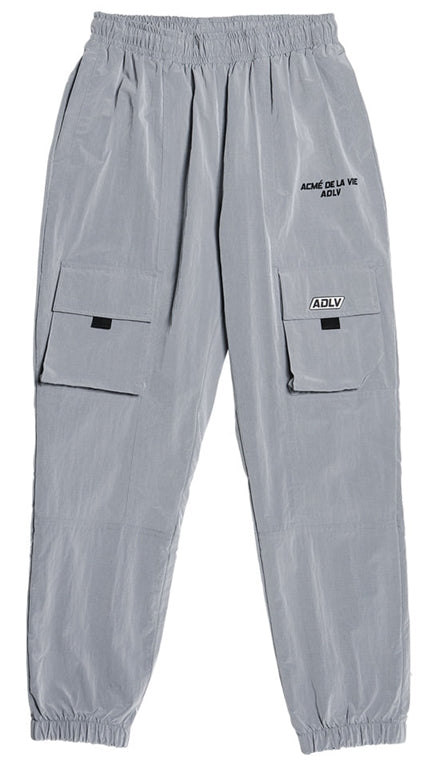 アクメドラビ(acme' de la vie)   OUTPOCKET WOVEN PANTS GREY