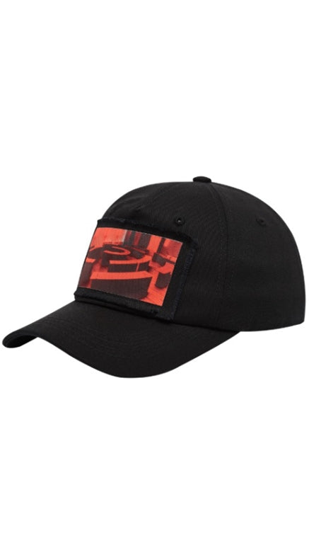 アクメドラビ(acme' de la vie) LOG X ADLV LOGIN BALL CAP BLACK