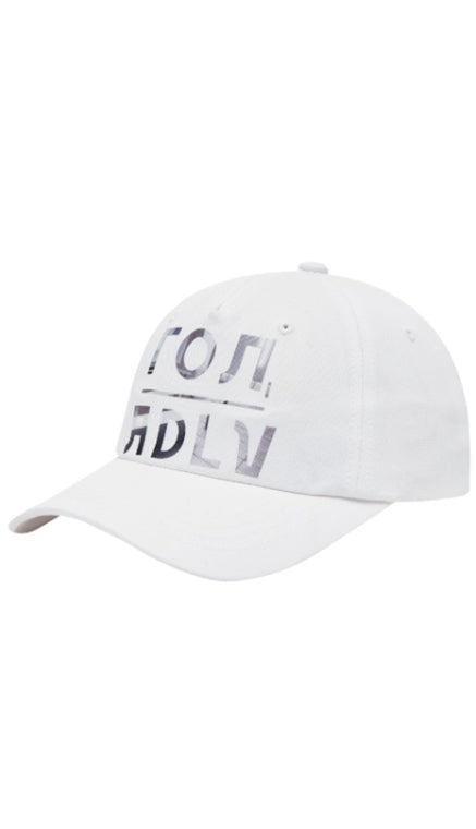 アクメドラビ(acme' de la vie)  LOG X ADLV CLASSIC LOGO BALL CAP WHITE