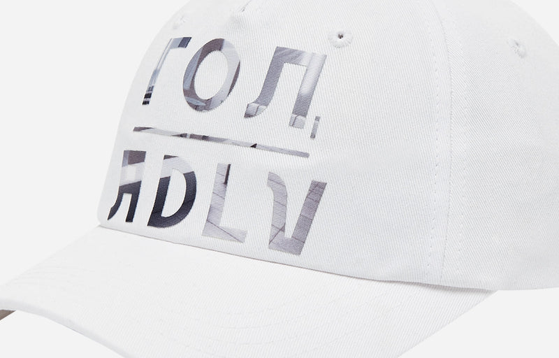 アクメドラビ(acme' de la vie)  LOG X ADLV CLASSIC LOGO BALL CAP WHITE