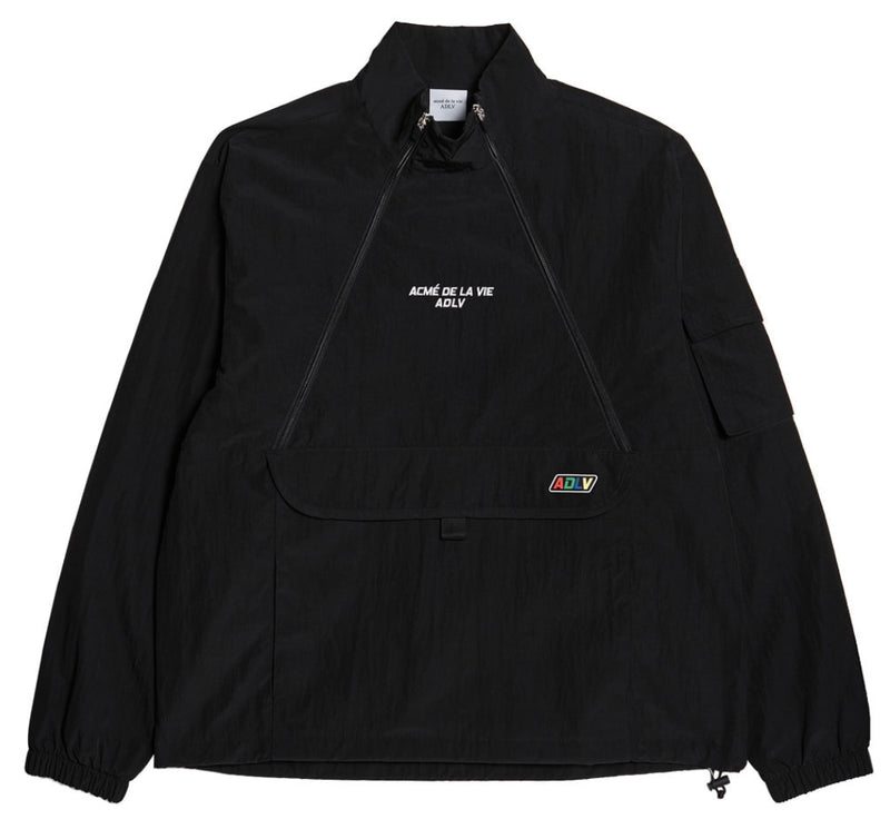 アクメドラビ(acme' de la vie)  OUTPOCKET WOVEN SET-UP BLACK