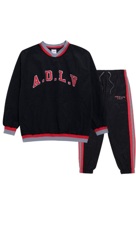 アクメドラビ(acme' de la vie)  ADLV PULLOVER SET-UP BLACK
