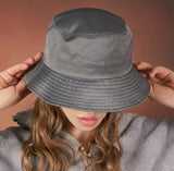 VARZAR(バザール) Poly bucket hat grey